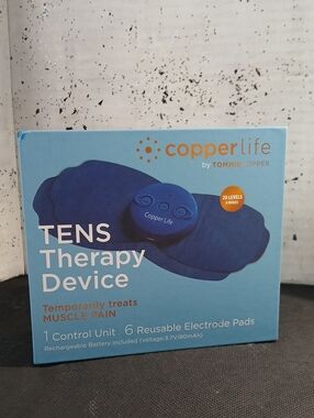 Copper Life TENS Therapy Device - Blue